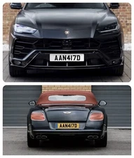 AAN 417D A ANAND Cherished Number Plate Reg Kaur Sikh Singh AANA Karaj Khalsa A