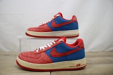 Nike Air Force 1 Low, Photo Blue Hyper Red, Sz 8 Spiderman, 488298-412
