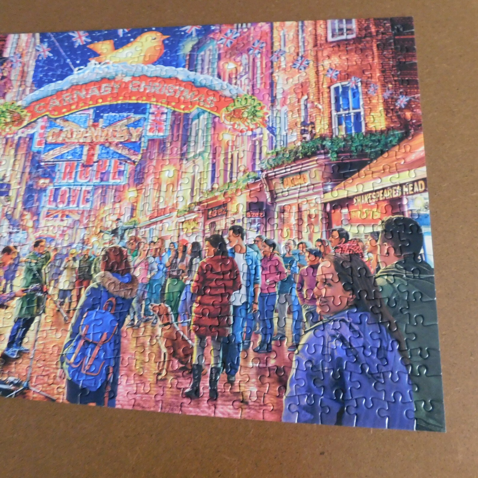 Carnaby Street Christmas Jigsaw Puzzle 500 Pieces Gibsons Crisp ...