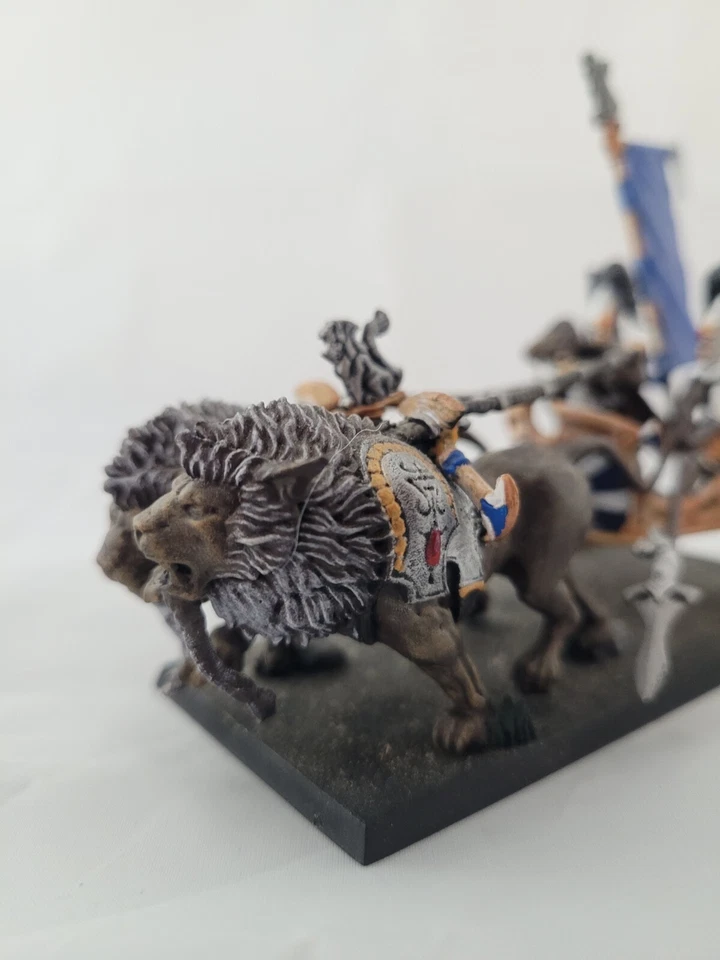 High Elf White Lion Chariot Chrace Tiranoc Elves Warhammer Fantasy The Old World - Image 2 of 4