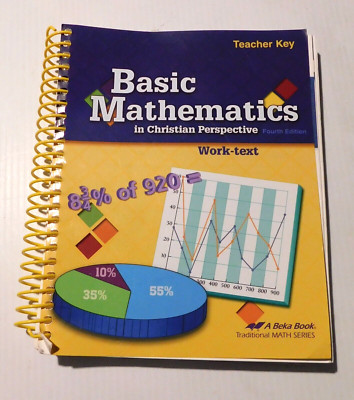 A Beka Basic Math Teachers Keys , 4th Edition, 7th Grade | eBay
