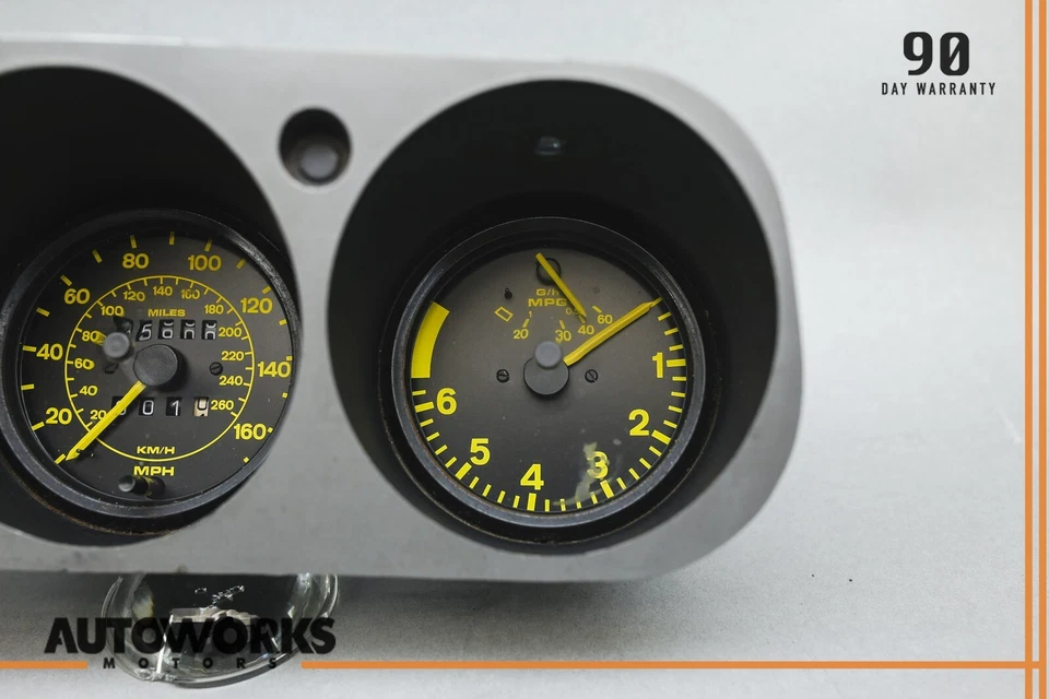 83-87 Porsche 944 tablero de instrumentos cuadro de instrumentos velocímetro fabricante de equipos originales Foto 4 de 4