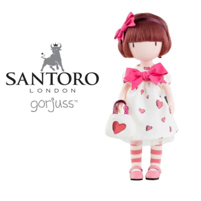 Santoro London 04921 Gorjuss 32cm 12in LITTLE HEART Scented Vinyl Doll NEW