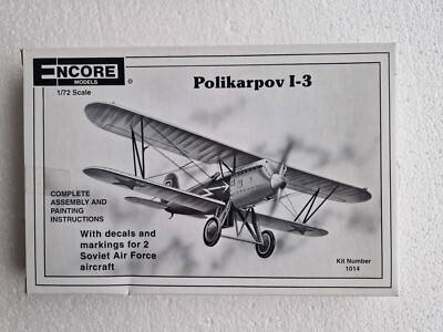 ENCORE 1/72 Polikarpov I-3