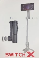 Sirui DKSL Duken Switch X Smartphone Stabilizer/Selfie Stick (Light Gray)