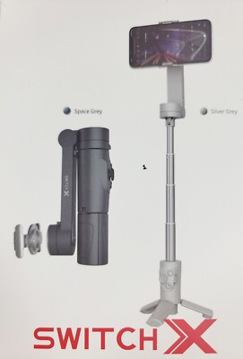 Sirui DKSL Duken Switch X Smartphone Stabilizer/Selfie Stick (Light Gray)