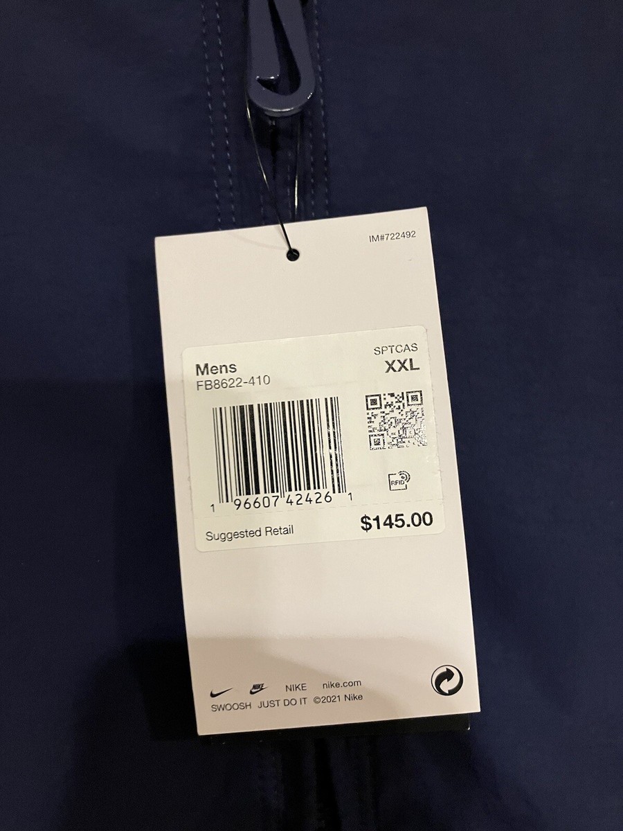 Nike Sportwear Solo Swoosh Woven Track Jacket FB8622-410 Nike Sportwear Solo Swoosh Woven Track Jacket FB8622-410