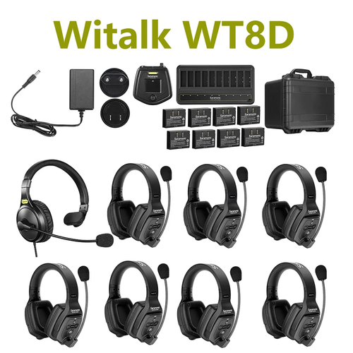 Saramonic WiTalk WT5D Full-Duplex Dual-Ear Wireless Intercom Headset System NEW - Picture 13 of 14