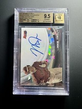 2017 Mike Trout Bowman’s Best Monochrome Autographs Atomic Refractor 20/25