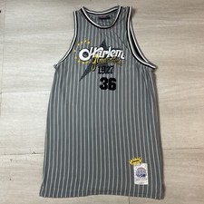 1927 Harlem Globetrotters Large Jersey Men's Basketball Jersey Platinum FUBU