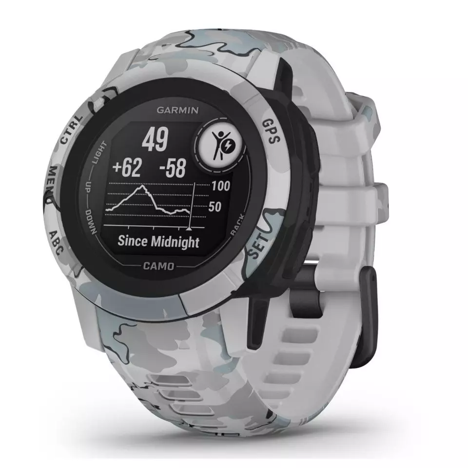 Garmin Instinct 2S Smartwatch GPS robusto cardiofrequenzimetro mimetico nebbia
