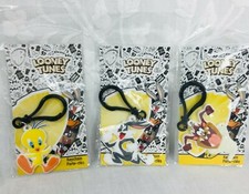Looney Tunes Keychain Tazmanian Devil, Tweety, Bugs Bunny - BRAND NEW    Sm2