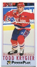 1993-94 Fleer PowerPlay #467 Todd Krygier Washington Capitals