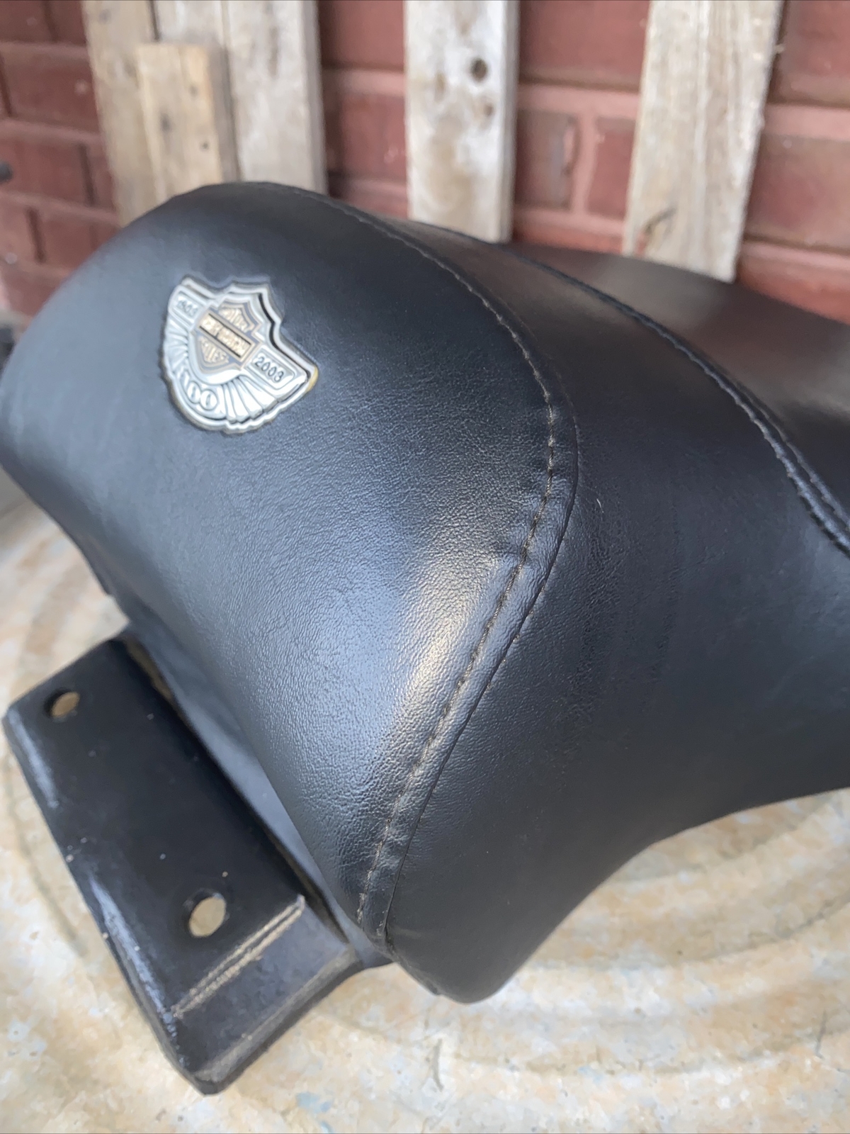 Harley Davidson 100th Anniversary Passenger Seat Heritage Softail