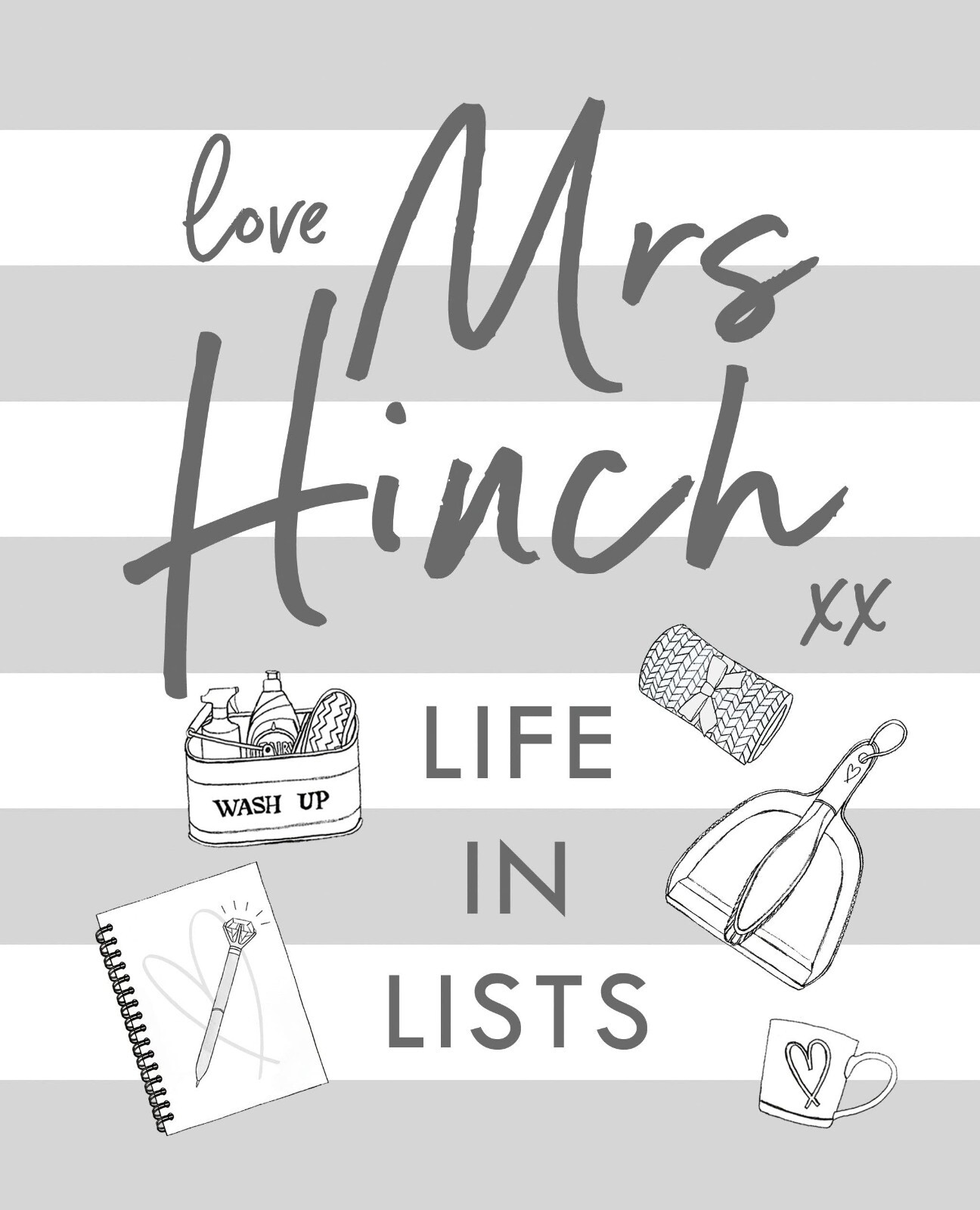 Mrs Hinch: Life in Lists: The Little Book of Lists 9780241550991 Hardcover NEW