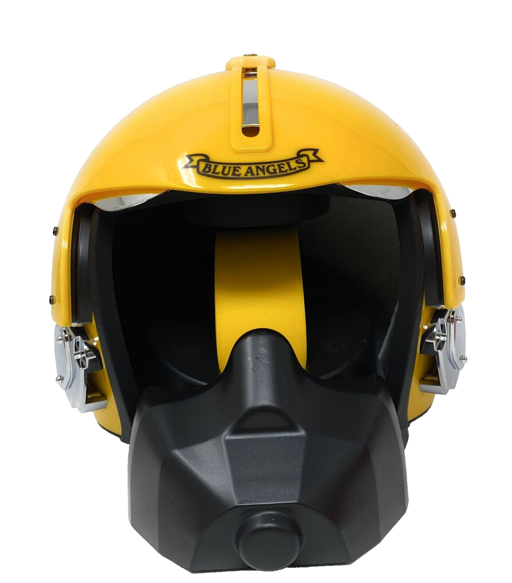 Citizen Blue Angels Yellow Helmet Case Storage Display Fits one Box  9x8x8