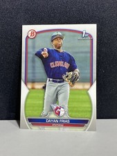 2023 Bowman 1st Prospect Dayan Frias #BP-26 Cleveland Guardians Baseball Card