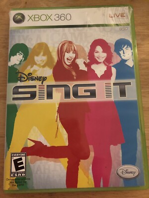 Sing It Xbox 360 Game GUC with Case & Manual