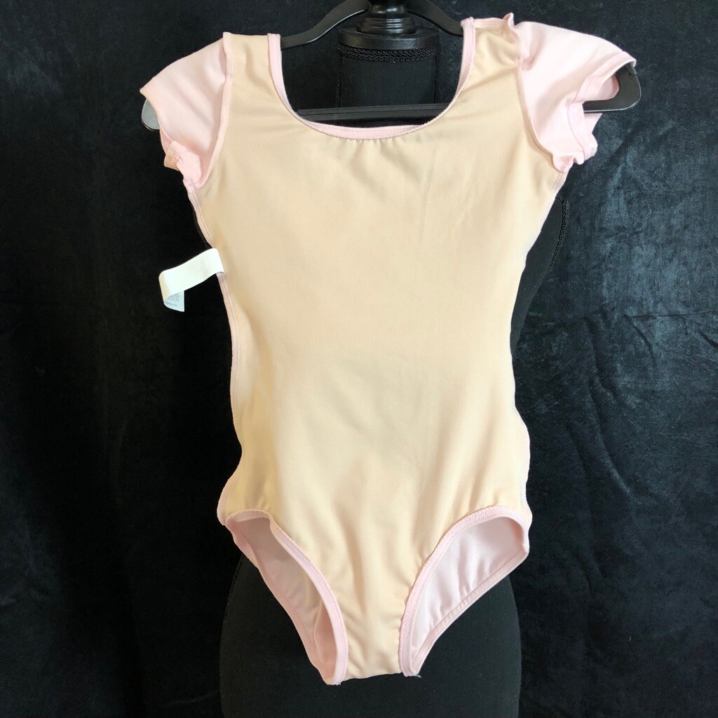 Capezio Women's Classic Short Sleeve Leotard, Pink, X-Small