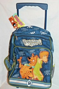 Nuevo Lona SCOOBY DOO mochila rodante de 12\