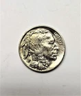 1915-P BUFFALO NICKEL  GEM UNCIRCULATED  SCARCE DATE COIN  BU with LIGHT TONING