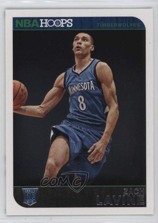 2014-15 NBA Hoops Zach LaVine #272 0np3