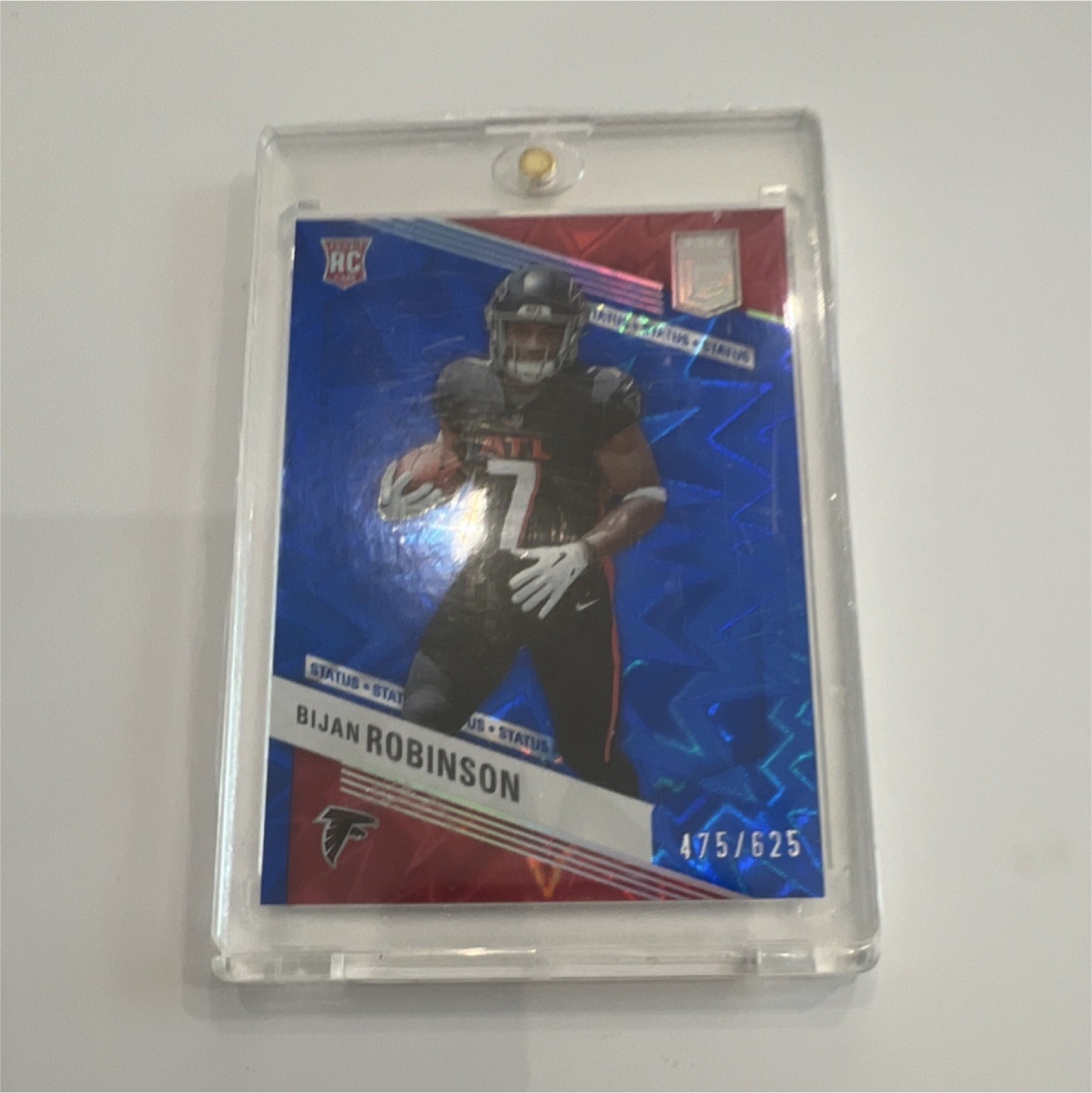2023 Panini Donruss Elite Status Explosion Bijan Robinson #104 /625 Rookie