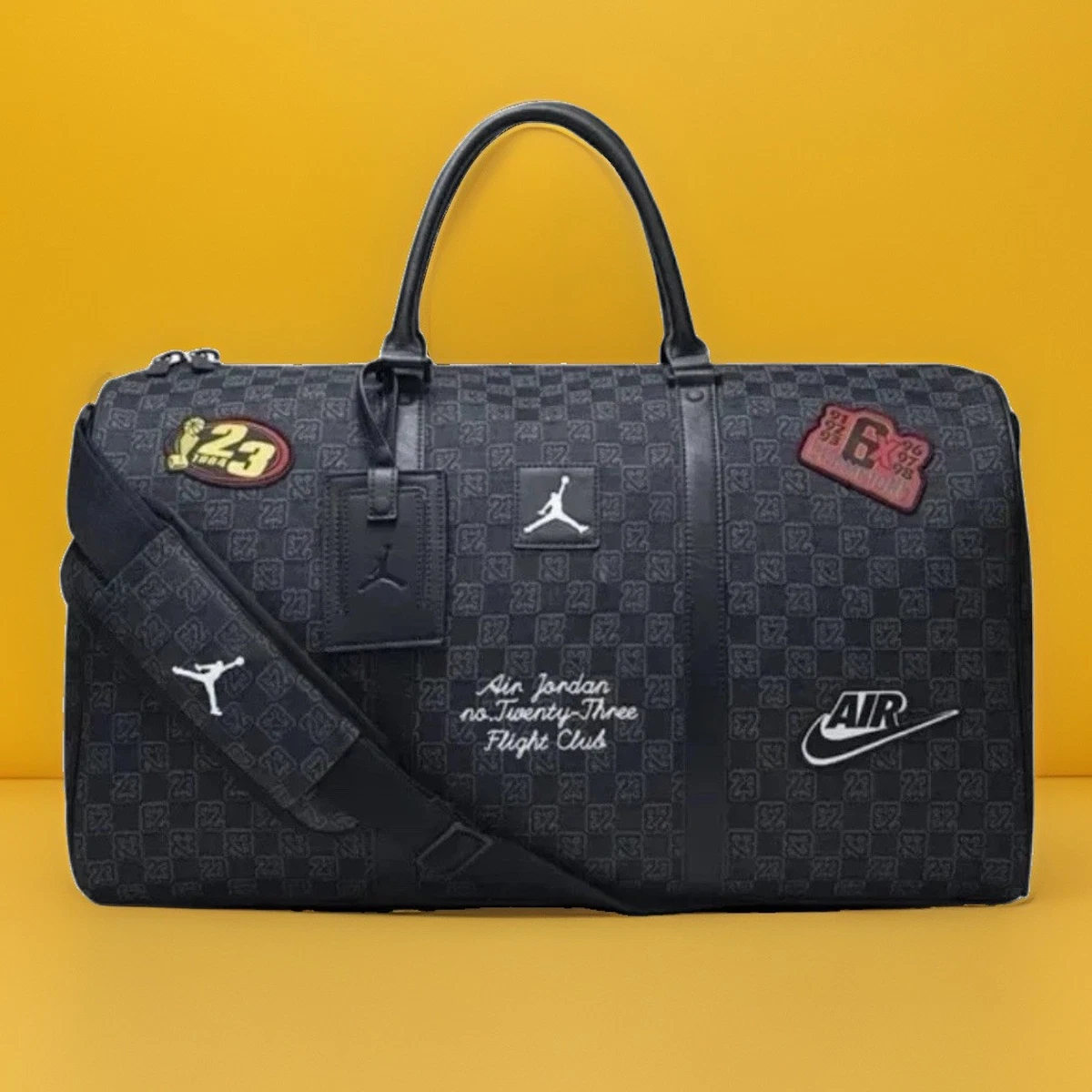 Jordan Black Duffle Bags for Men for sale | eBay