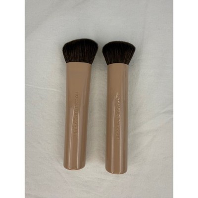 Perricone MD No Makeup Makeup Brush Set Blush and Foundation Brushes Tan