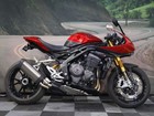 2023 Triumph Speed Triple 1200 RR Red Hopper / Storm Grey