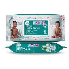 Disposable Scented Baby Wipes: 80CT