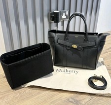 MULBERRY BLACK LEATHER GRAIN