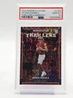 JAYDEN DANIELS 2024 ROOKIES & STARS THRILLERS LONGEVITY ROOKIE #T-JDS PSA Q2283