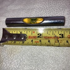 Small metal spirit lever - 3 inches long - Engineering