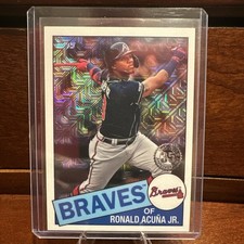 2020 Topps - Silver Pack 1985 Topps Chrome Baseball Ronald Acuña Jr. #85C-3