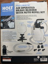 Holt Industries Pneumatic Air Operated Brake Bleeder With Auto-refill Kit