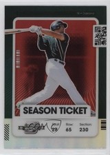 2021 Panini Contenders Season Ticket Optic Red Prizm Matt Olson #47 1fa0