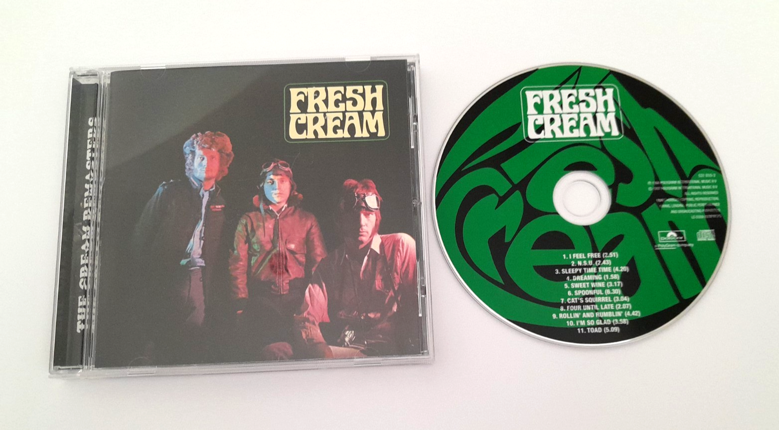 CREAM - FRESH CREAM 1997 REMASTERS DEBUT CD