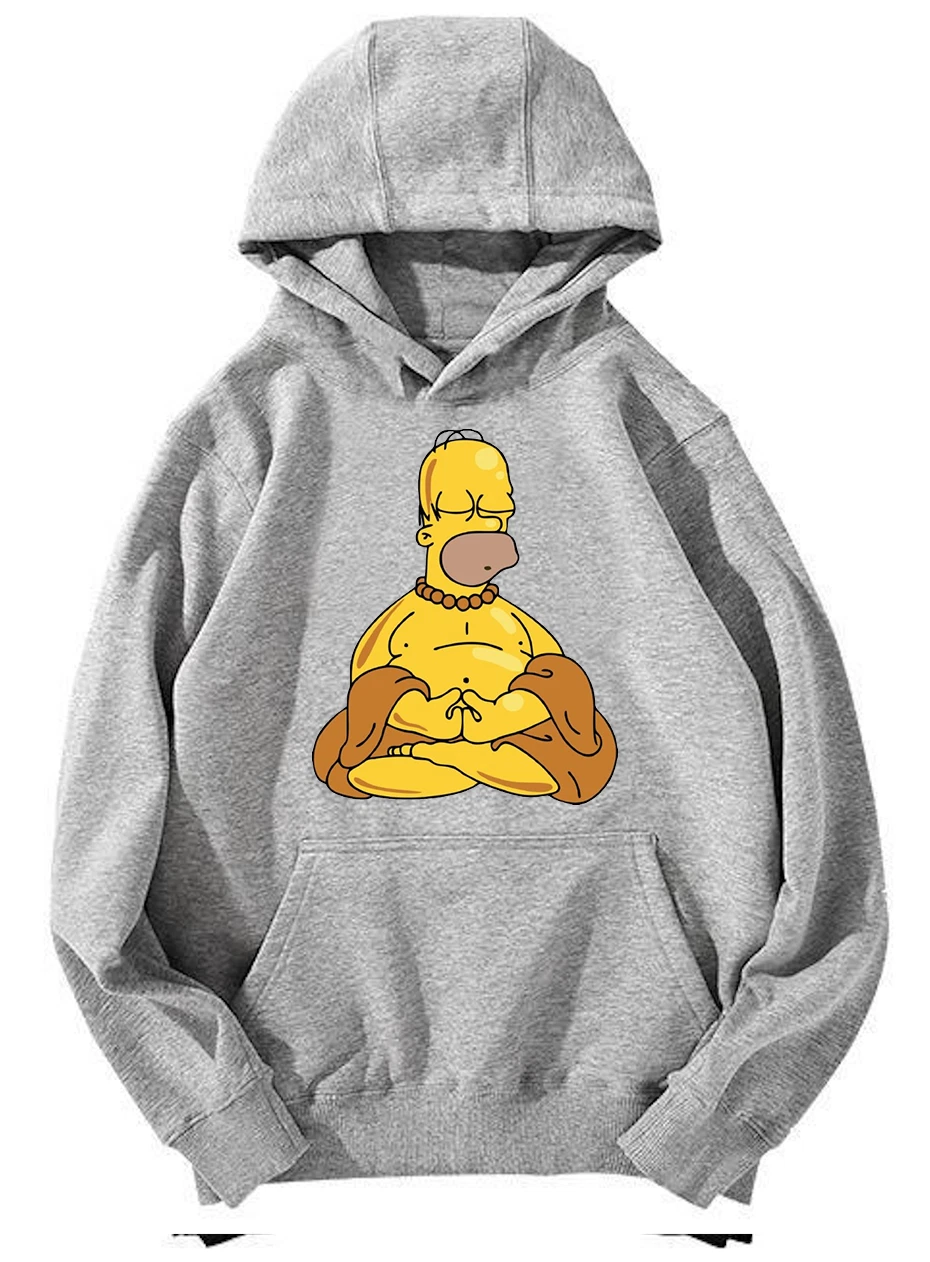 The Simpsons Meditating Homer Hoodie