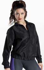 Balera Dance Womens Ripstop Track Jacket Ballet Gymnastics Performance Small