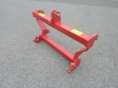 Frontlader Trecker Euroadapter auf Dreipunkt Kat. 2 Euroaufnahme Schlepper