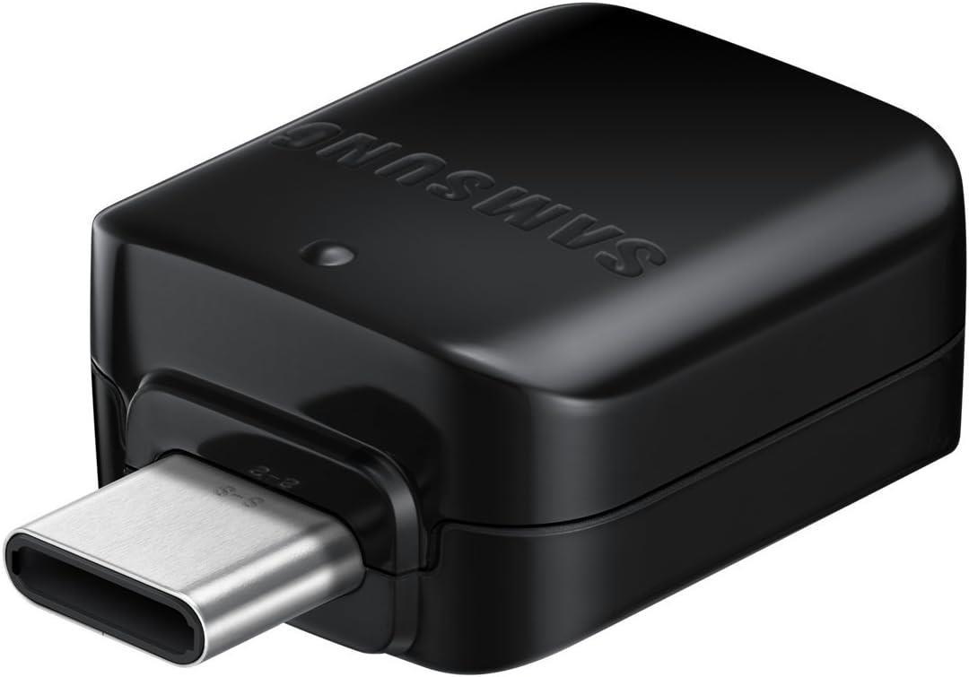 Genuine / Official Samsung USB Type C to USB Type A Connector / Adapter - Black
