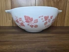 Vintage Pyrex Gooseberry Cinderella Pink Mixing Bowl 443 2.5 Qt