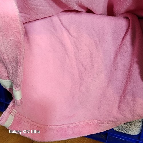 Circo Girls Size 5-6X Cotton Blend Pink Terry cloth Beach Bath Towel Robe (J1 - Picture 6 of 7