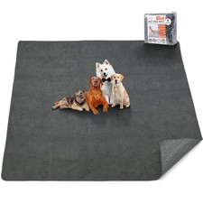 Washable Pee Pads for Dogs, 60x60 Reusable Whelping Pads, Absorb Dog Mats Non...