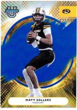 Matt Zollers 2025 Bowman University's Best Football Blue #77/150