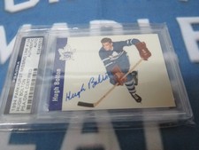 1994-95 PARKHURST MISSING LINK AUTOGRAPH /124 HUGH BOLTON