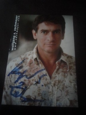 Wolfgang S.Zechmayer -Originalautogramm-