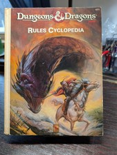 Dungeons  Dragons Hardcover Rules Cyclopedia 1991 Original Book 1071