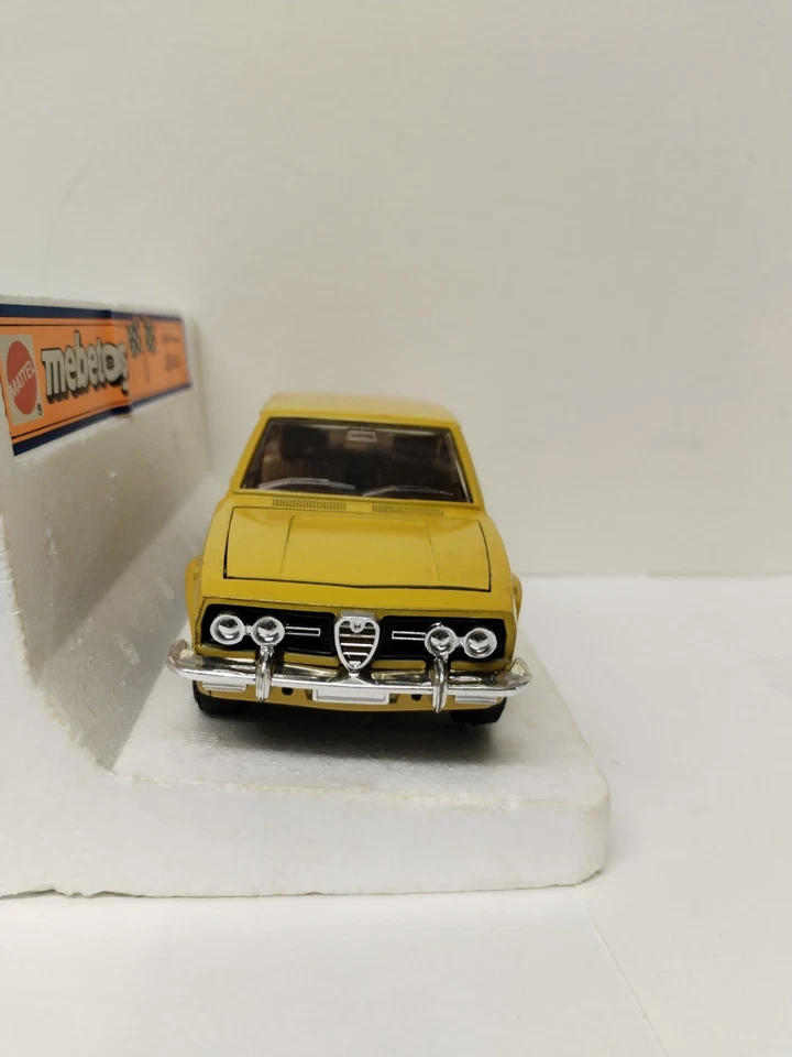 Mebetoys Alfa Romeo Alfetta Art. 8566 1/25 Vintage Mattel Hot Wheels - Immagine 3 di 4
